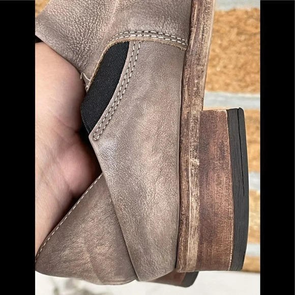 Free People Gray Azalea Ankle Bootie size 10.5 - Picture 10 of 11